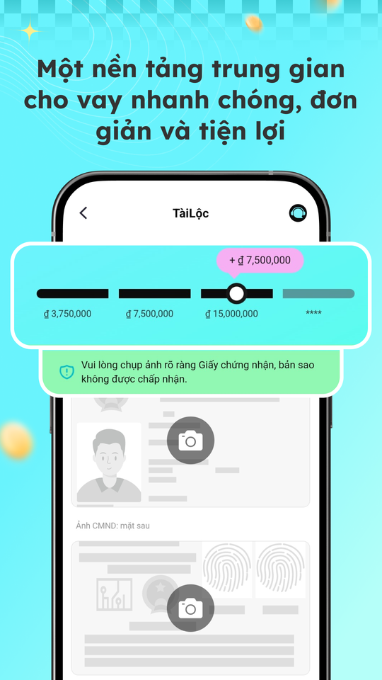 TàiLộc Application Documents